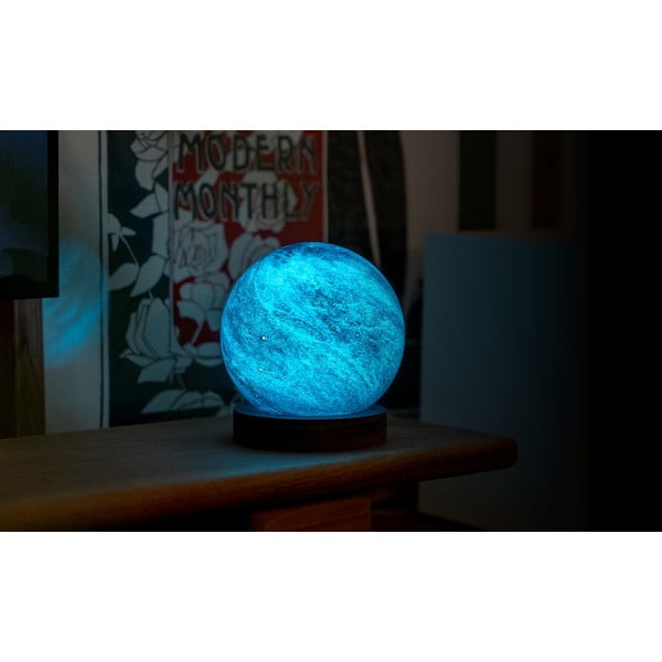 Светлинна декорация с USB в тъмно естествен цвят ø 12 cm Galaxy Breeze – Gingko-image-3