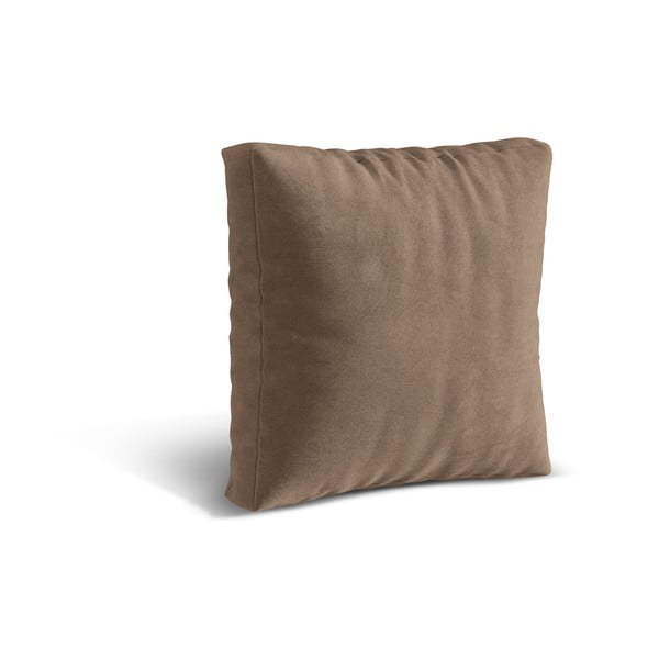 Светлокафява кадифена възглавница за модулен диван Martina – Micadoni -image-1