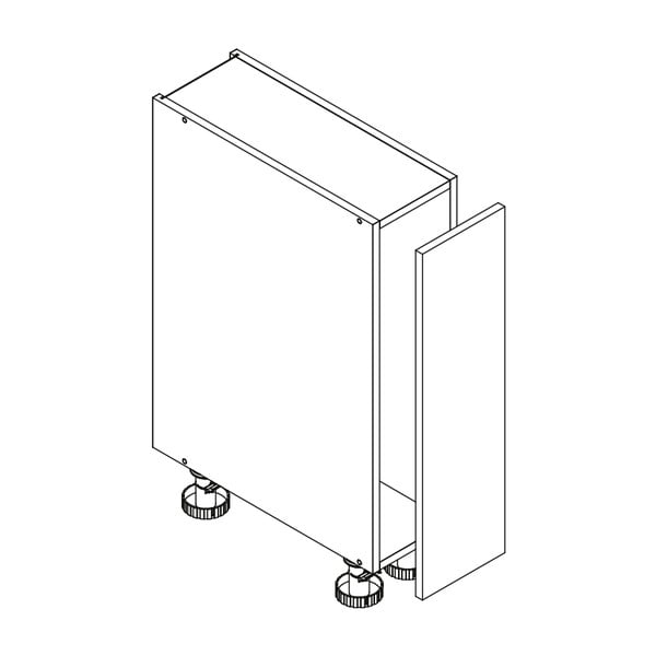 Долен кухненски шкаф (ширина 15 cm) Aden - STOLKAR-image-3