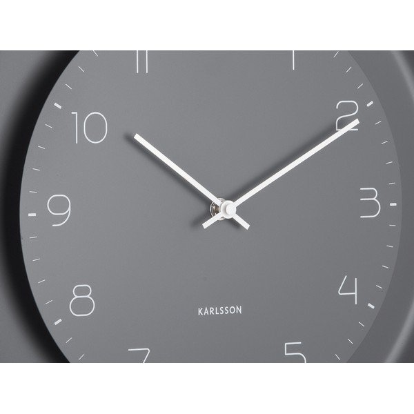 Стенен часовник ø 38 cm Dual Disc - Karlsson-image-4