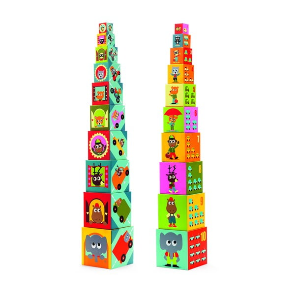 Кула за кутии Транспортни средства - Djeco-image-1