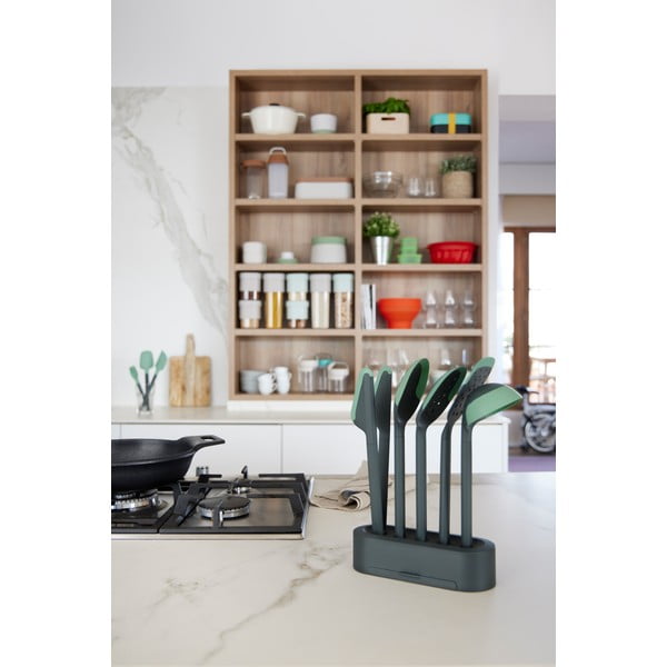 Комплект кухненски прибори 5 бр. със стойка – Lékué-image-3