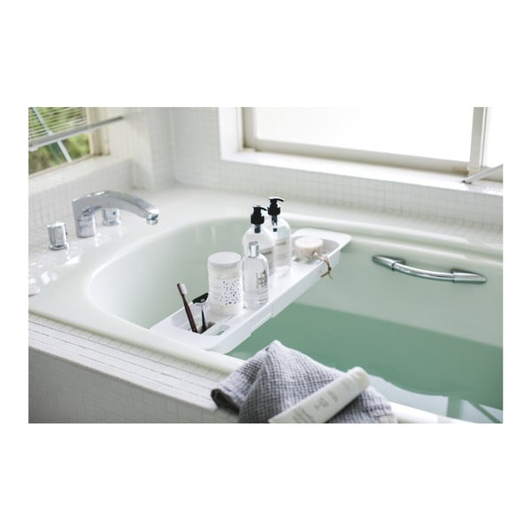 Бял регулируем рафт за вана Tower - YAMAZAKI-image-3