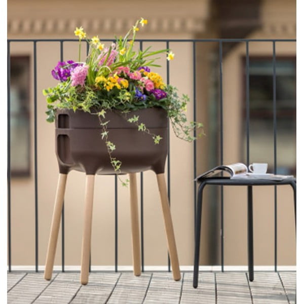 Пластмасов самонапояващ се съд за отглеждане на растения Urbalive – Plastia-image-1