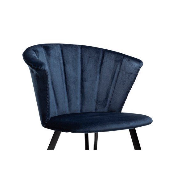 Тъмно син фотьойл DAN-FORM Дания Merge Velvet - DAN-FORM Denmark-image-3