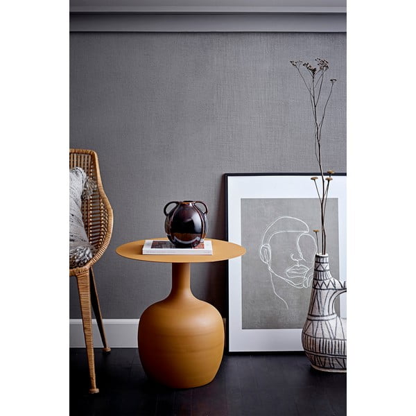 Метална кръгла странична масичка ø 46 cm Ayah – Bloomingville-image-1