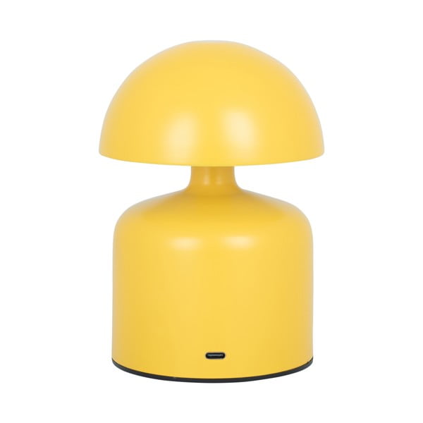 Жълта настолна лампа с метален абажур (височина 15 cm) Impetu – Leitmotiv