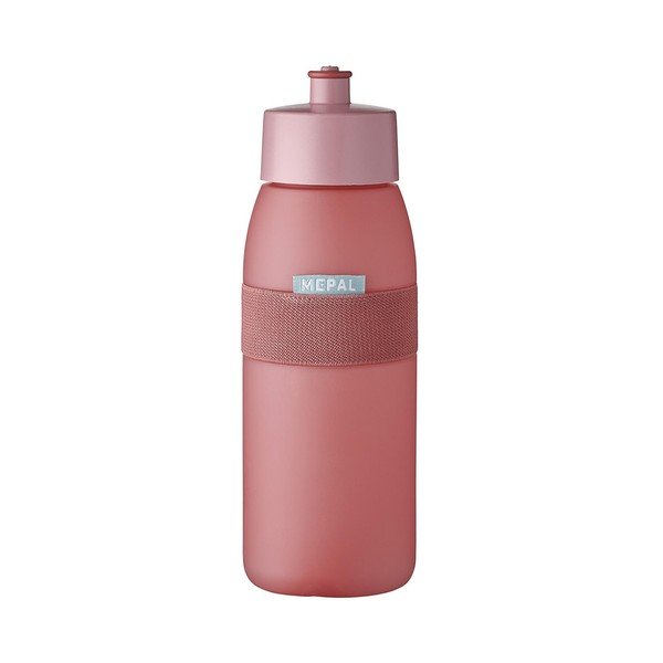 Светлочервена пластмасова бутилка  500 ml Ellipse – Mepal