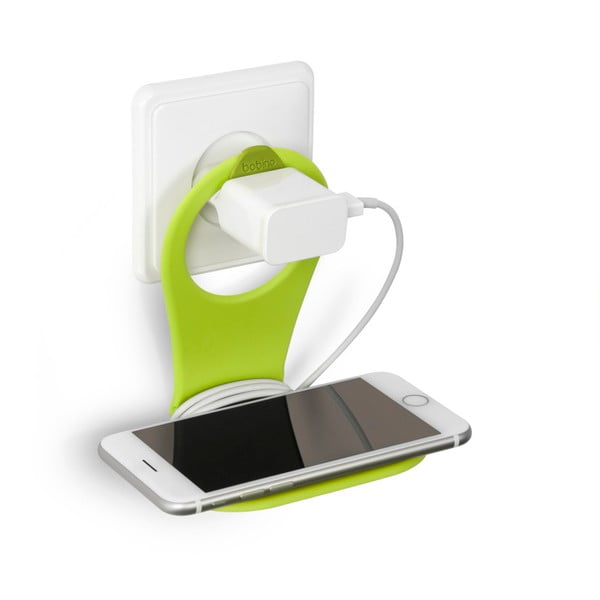 Zelený držák na nabíjení mobilního telefonu Bobino® Phone