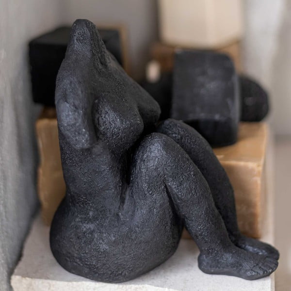 Статуя от полирезин (височина 14 cm) Sitting Woman – Mette Ditmer Denmark-image-2
