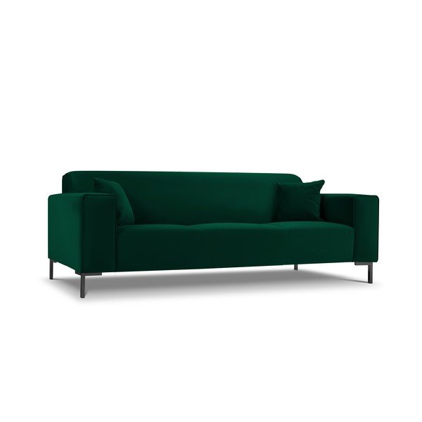 Зелен кадифен диван Siena - Cosmopolitan Design-image-3