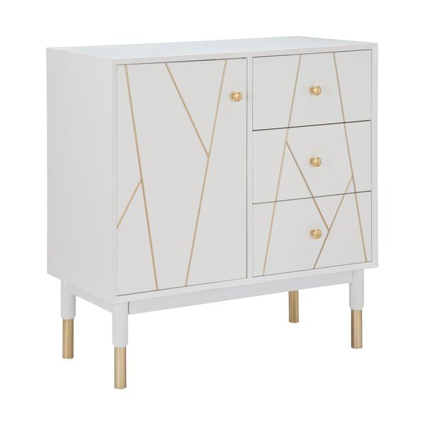 Бял шкаф , ширина 80 cm Luxy - Mauro Ferretti-image-2