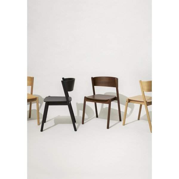 Дъбови столове за хранене Oblique - Hübsch-image-2