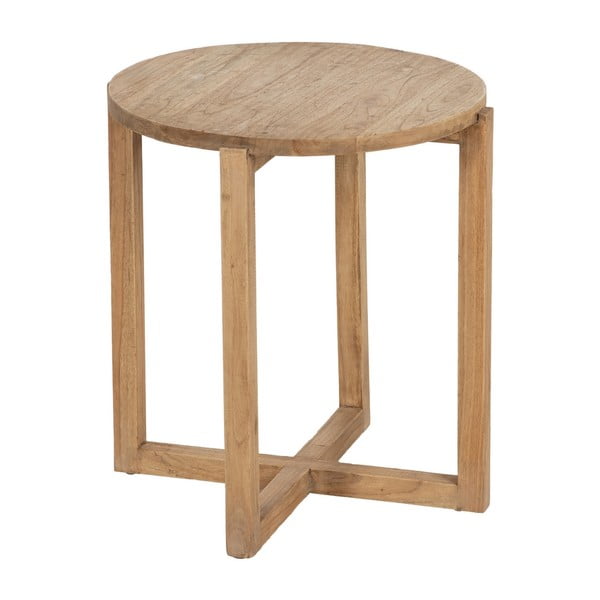 Кръгла странична масичка от масив от минди ø 40 cm Dala – Ixia