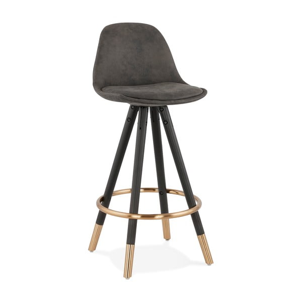 Мини бар стол, сив, височина на седалката 65 cm Bruce - Kokoon