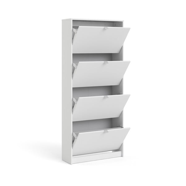 Бяла накланяща се стойка за обувки Shoes – Tvilum-image-4