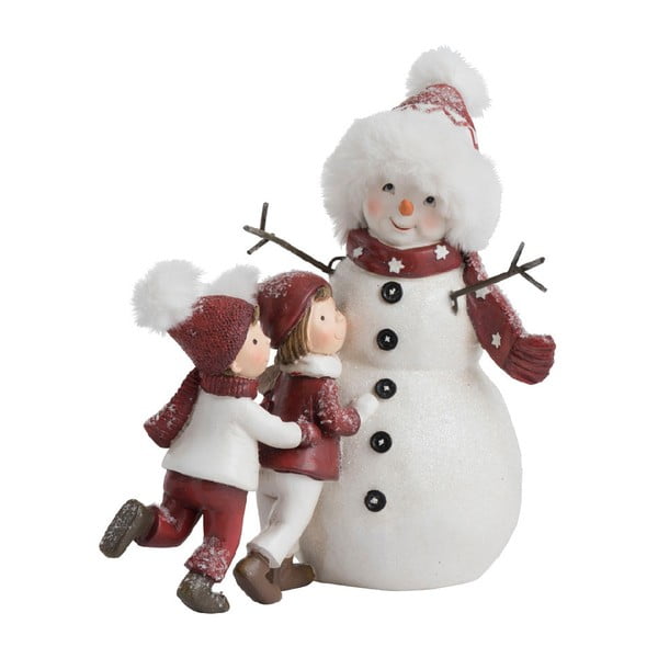Декоративна коледна статуетка Снежни човеци - J-Line