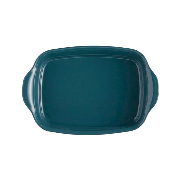 Правоъгълен съд за печене в маково синьо, 29 x 19 cm - Emile Henry-image-2