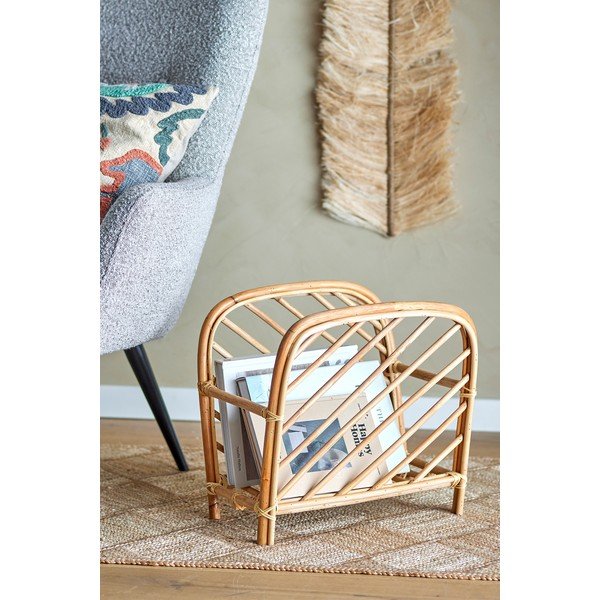 Ратанова стойка за списания Baker – Bloomingville-image-1