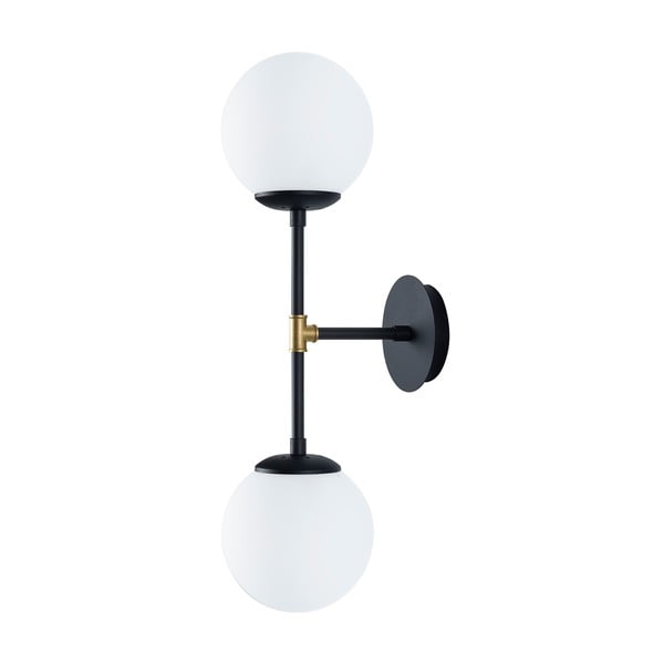 Черна стенна лампа , дължина 58 cm Kruva - Squid Lighting-image-2