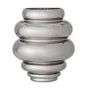 Стъклена ръчно изработена ваза в сребрист цвят (височина 24 cm) Zorya – Bloomingville