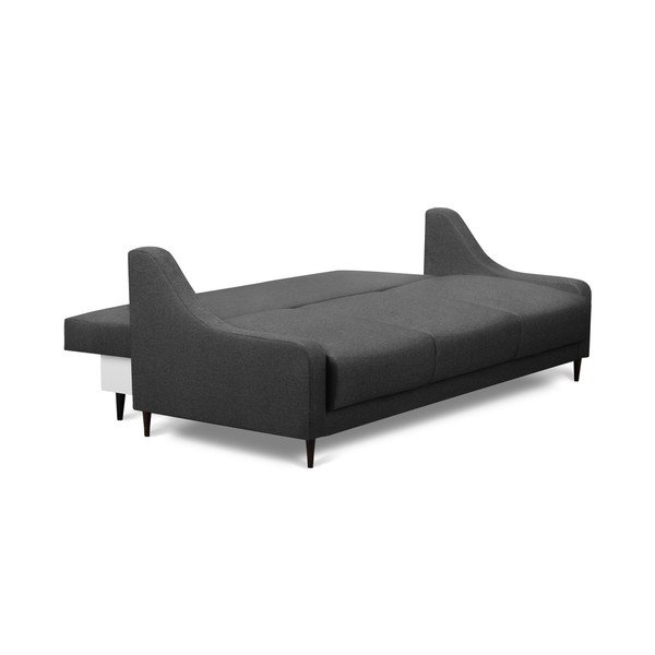 Разтегателен тъмносив диван с място за съхранение , 215 см Ancolie - Mazzini Sofas-image-4