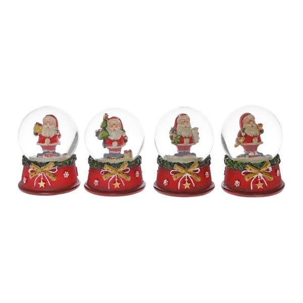 Комплект от 4 декоративни коледни снежинки Little Santas - Ewax