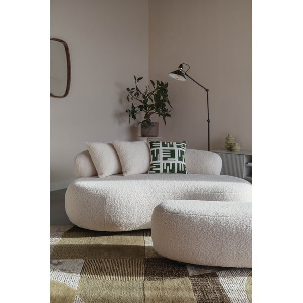 Кремав диван 185 cm Noxx – White Label-image-1