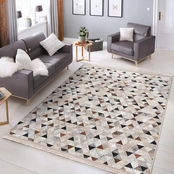 Сиво-бежов килим 160x230 cm - Mila Home-image-4