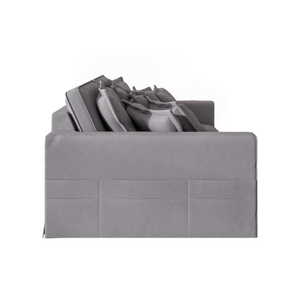 Светлосив диван 236 cm Nora – Ropez-image-4