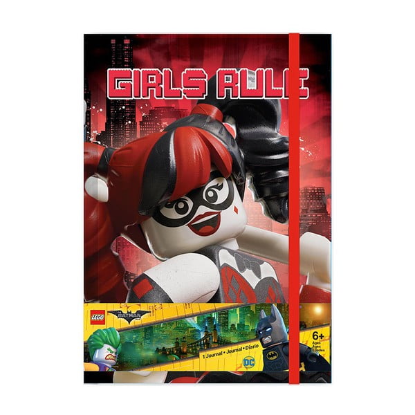 Тетрадка Batman Batgirl Harley Quinn Batman Movie - LEGO®