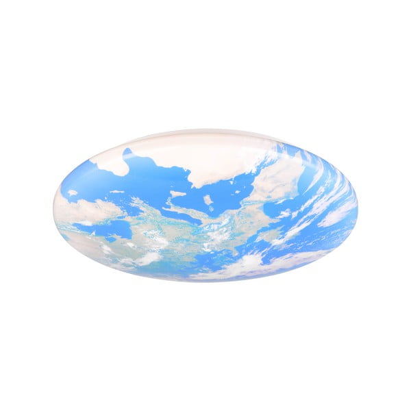 Синя LED детска лампа за таван ø 37 cm Terra – Reality-image-3