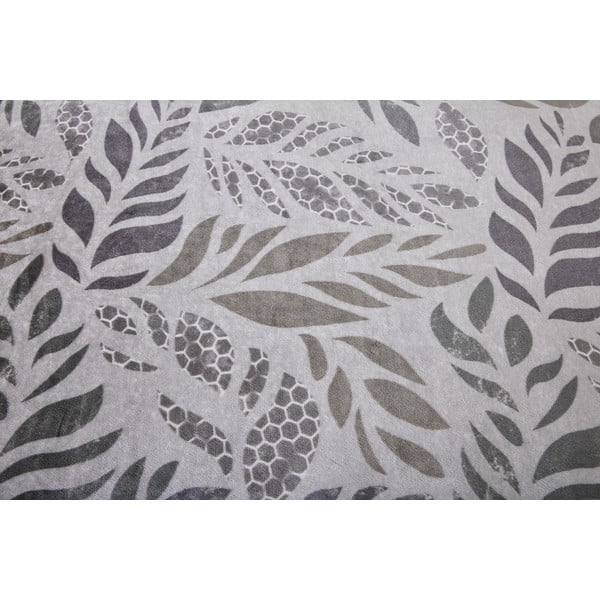 Сиво единично  спално бельо от микроплюш 140x200 cm Judith – My House-image-4