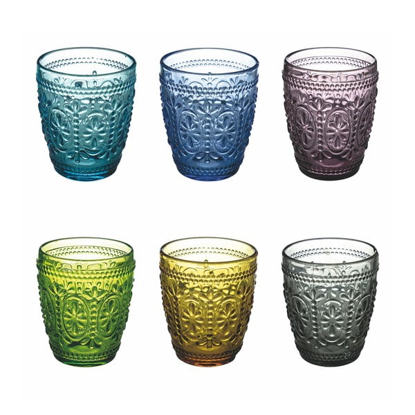 Комплект от 6 цветни чаши Villa'd Este Bicchieri, 240 ml Imperial - Villa d'Este