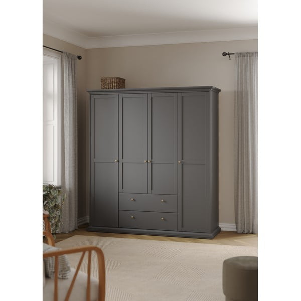 Сив гардероб 181x201 cm Paris – Tvilum-image-1