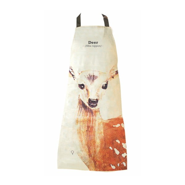 Zástěra z čisté bavlny Gift Republic Wild Animals Deer