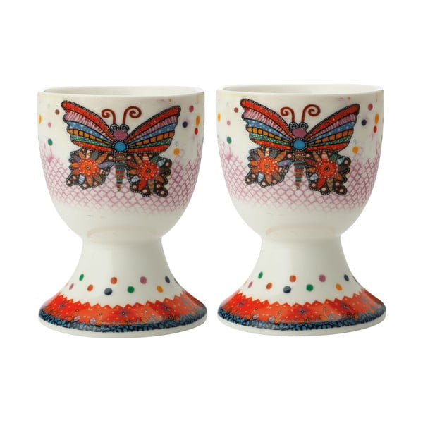 Комплект от 2 порцеланови чаши за яйца Flutter - Maxwell & Williams