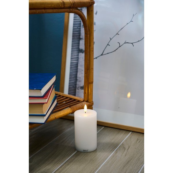 LED свещ (височина 12,5 cm) Sille Rechargeable – Sirius-image-1