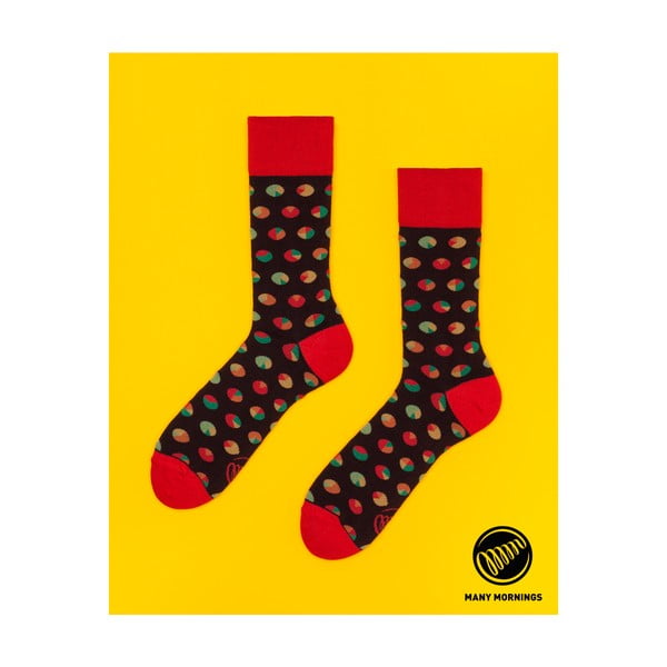 Чорапи Diagrams Red, размер 39/42 - Many Mornings
