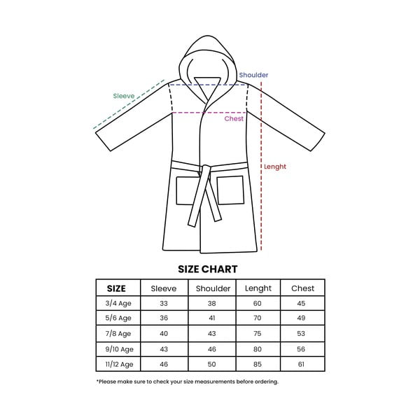 Жълта муселинова детска хавлия размер 5-6 години Muslin – Foutastic-image-4