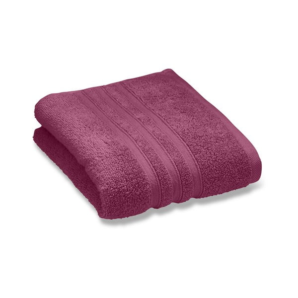 Тъмнорозова памучна кърпа от тери 50x85 cm Zero Twist – Catherine Lansfield