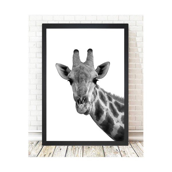 Картина 24x29 cm Giraffe – Vavien Artwork-image-1