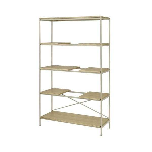 Стелаж от декор от дъб  в естествен цвят 105x170x40 cm Sukoya – Blomus-image-2