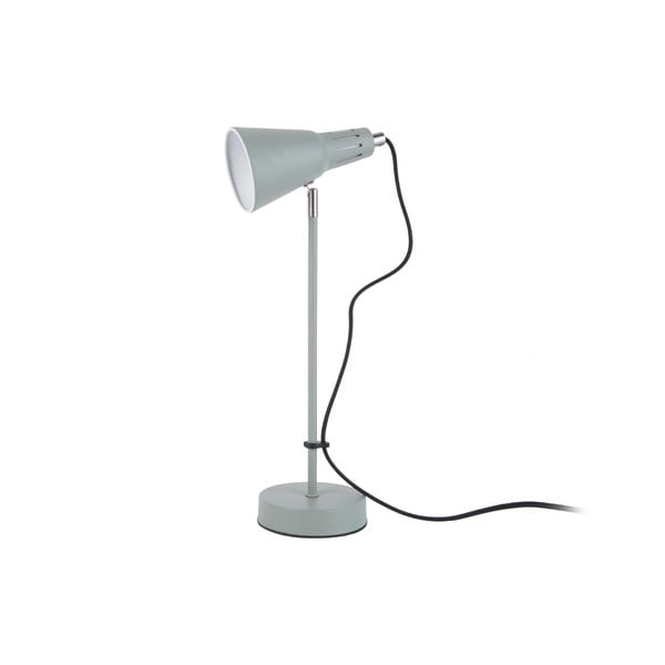 Сиво-зелена настолна лампа , ø 16 cm Mini Cone - Leitmotiv