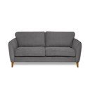 Тъмносив диван от рипсено кадифе 170 cm Paris – Scandic