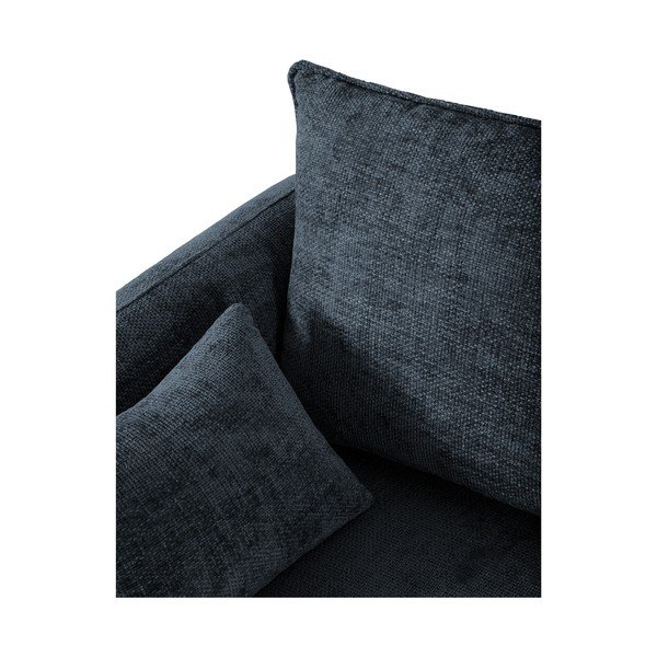 Тъмносин ъглов диван (десен ъгъл) Matera - Cosmopolitan Design-image-1