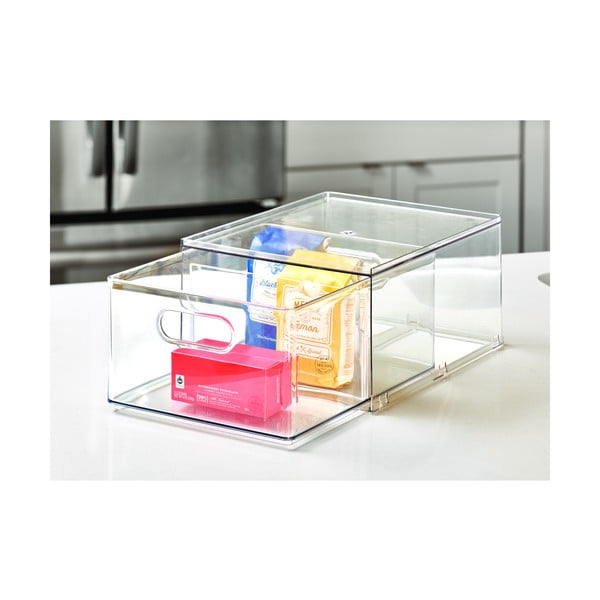 Прозрачна кутия за съхранение iDesign The Home Edit, 34 x 25,3 cm - iDesign/The Home Edit-image-4