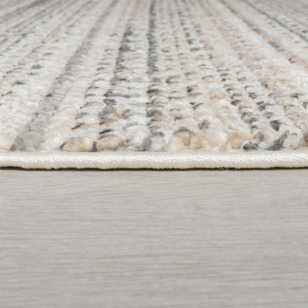 Бежов кръгъл килим 140x140 cm Camino – Flair Rugs-image-4