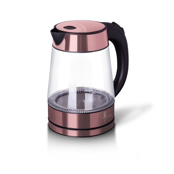 Розова електрическа кана 1,7 л I-Rose Edition - BerlingerHaus-image-2