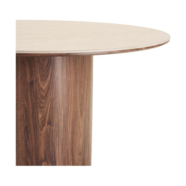 Кръгла трапезна маса с керамичен плот ø 140 cm Delphi – House Nordic-image-3